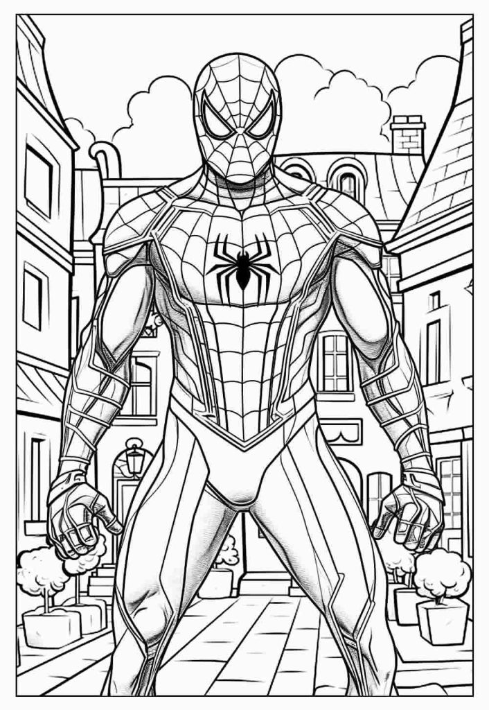 Spiderman Ausmalbilder 591