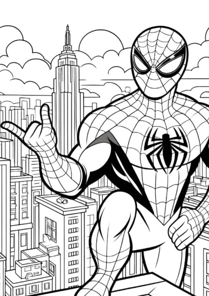 Spiderman Ausmalbilder 635