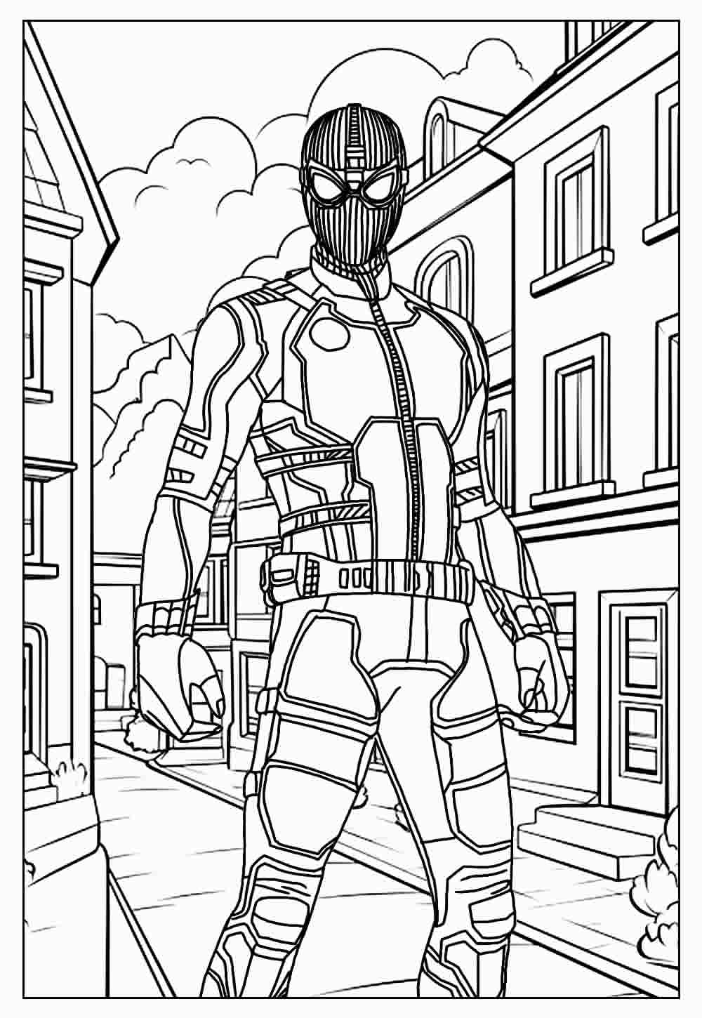 Spiderman Ausmalbilder 654