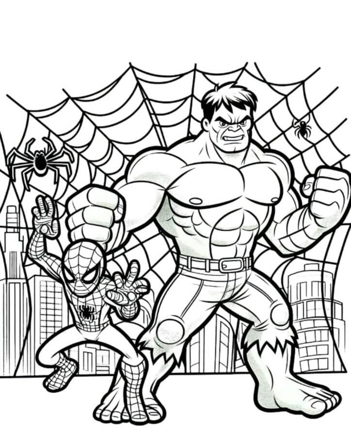 Spiderman Ausmalbilder 694