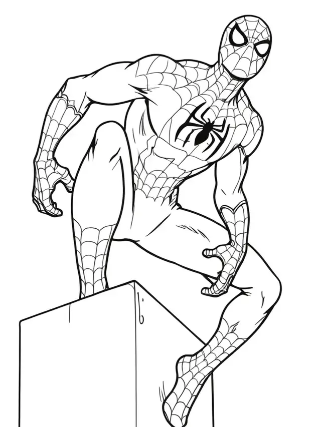 Spiderman Ausmalbilder 721