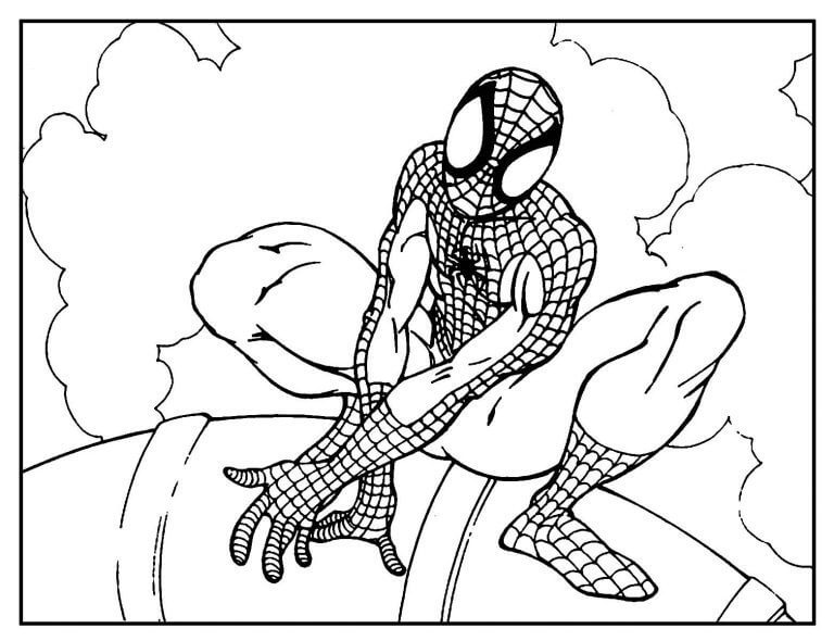 Spiderman Ausmalbilder 795