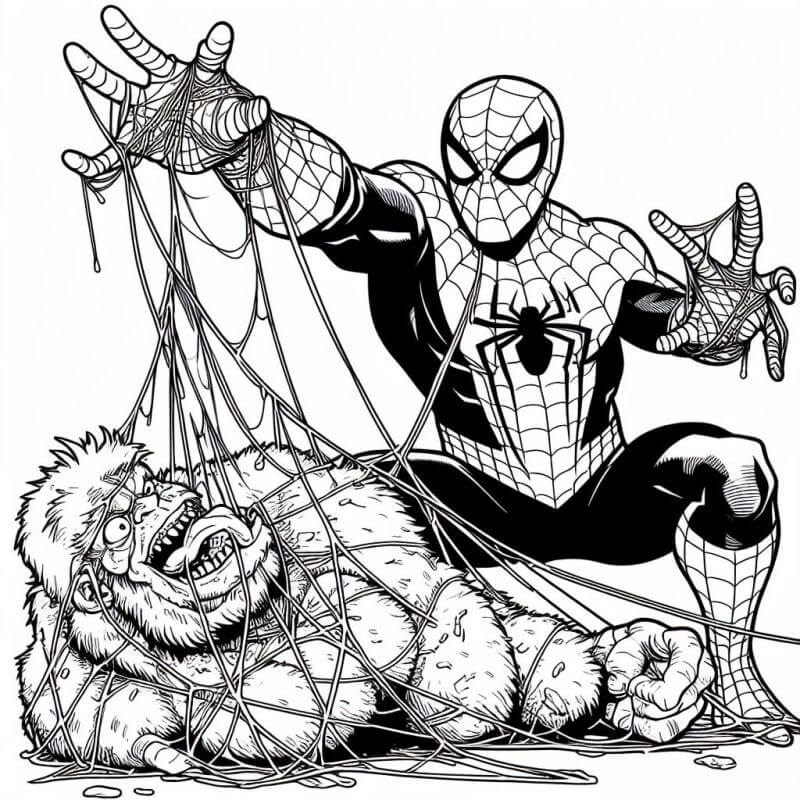 Spiderman Ausmalbilder 920