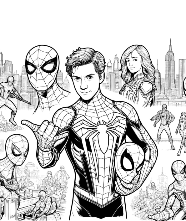 Spiderman Ausmalbilder 943