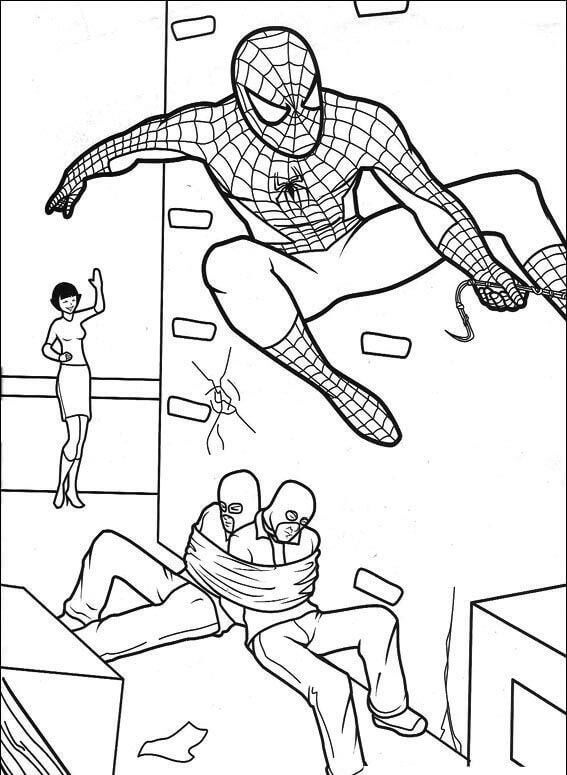 Spiderman Ausmalbilder 950