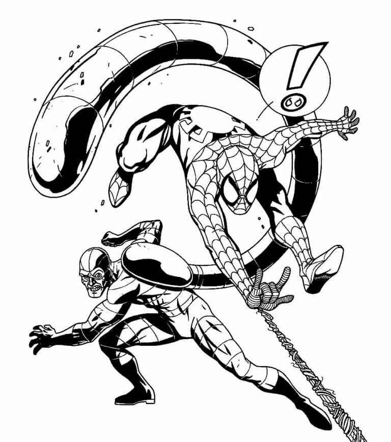 Spiderman Ausmalbilder 984