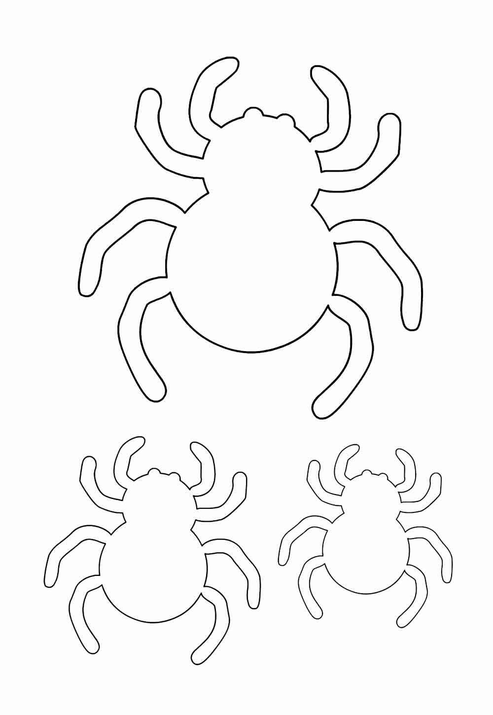Spinnen Ausmalbilder 471