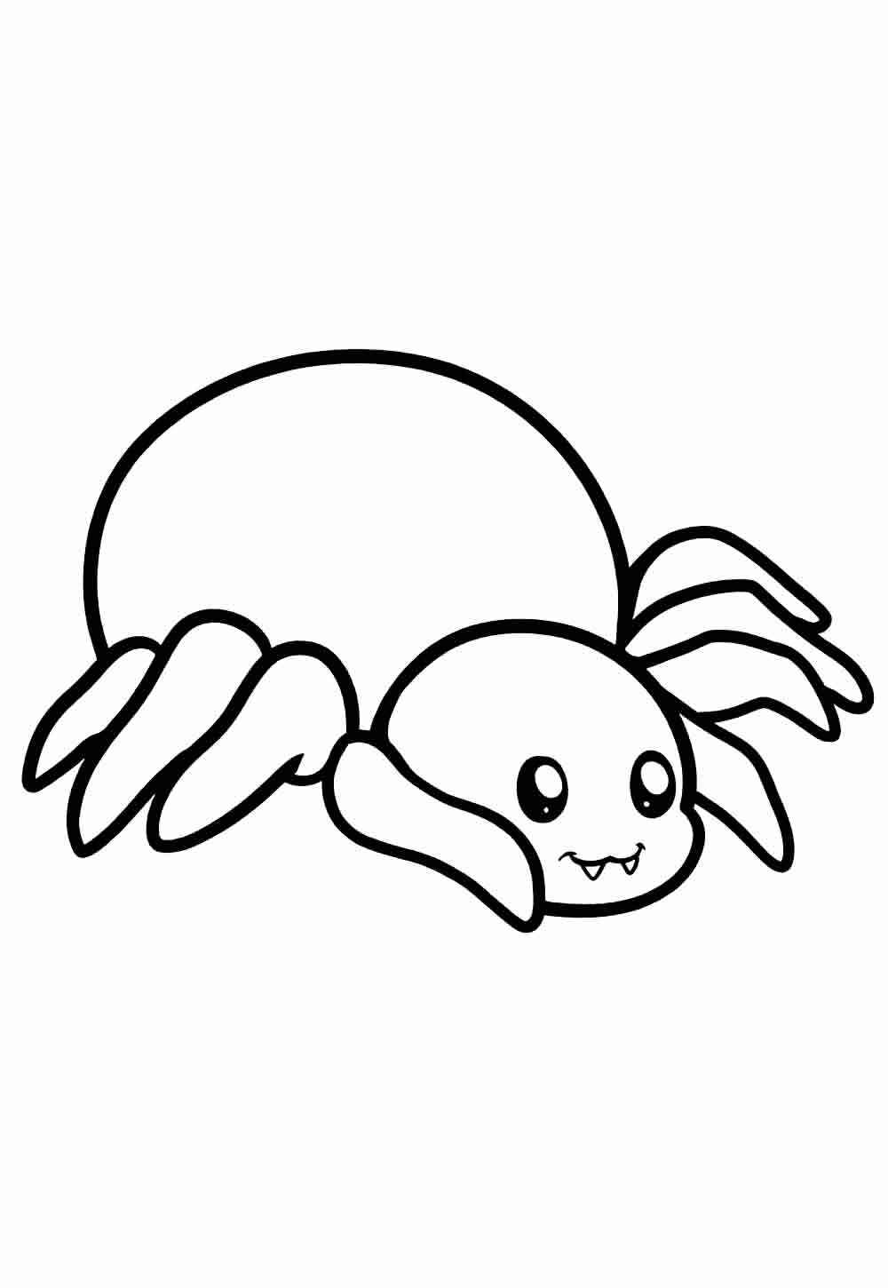 Spinnen Ausmalbilder 632