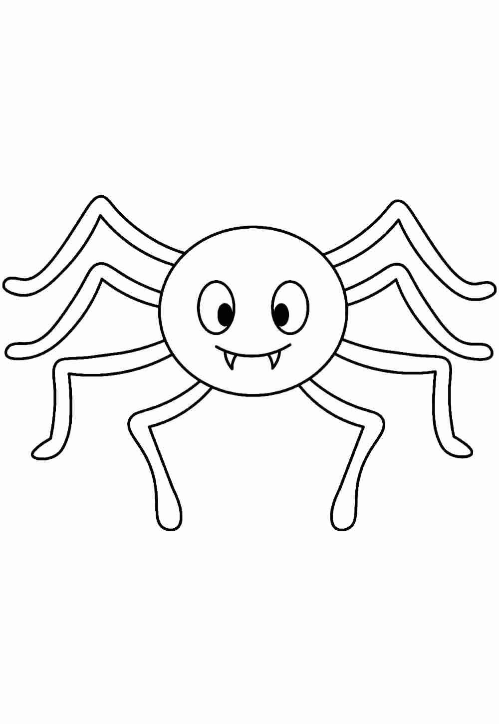 Spinnen Ausmalbilder 869
