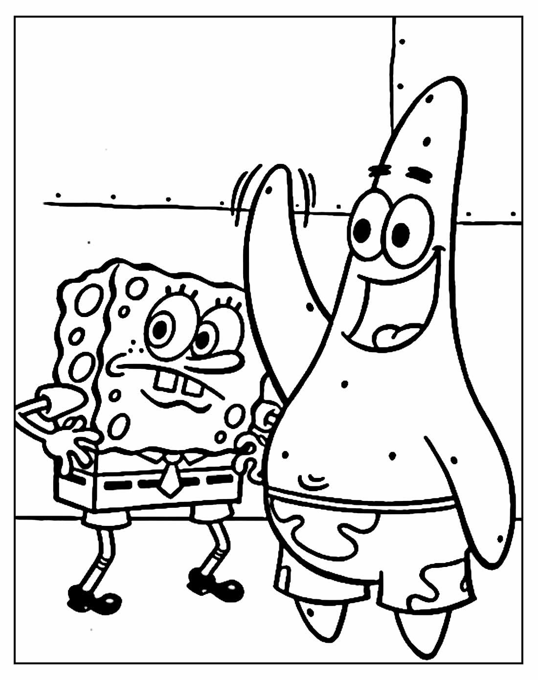 Spongebob Ausmalbilder 002