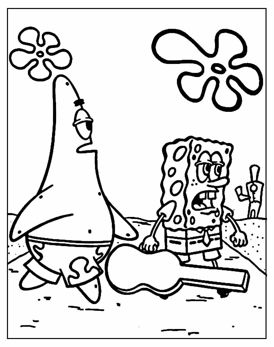 Spongebob Ausmalbilder 536