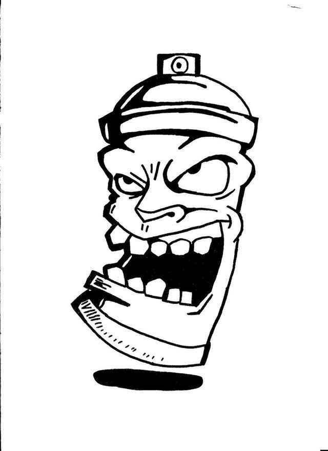 Sprühen Ausmalbilder 948