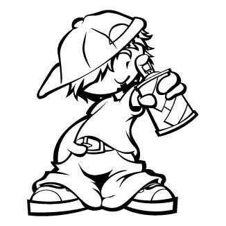 Sprühen Ausmalbilder 985