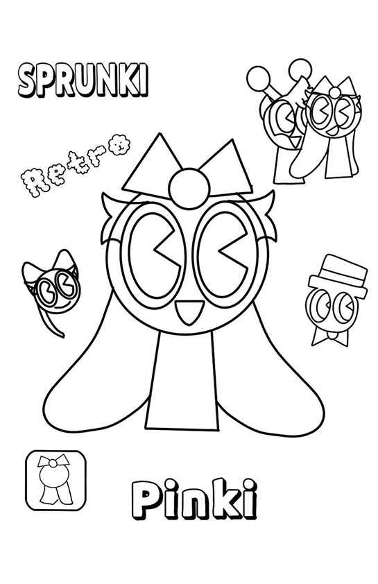 Sprunki Ausmalbilder 002