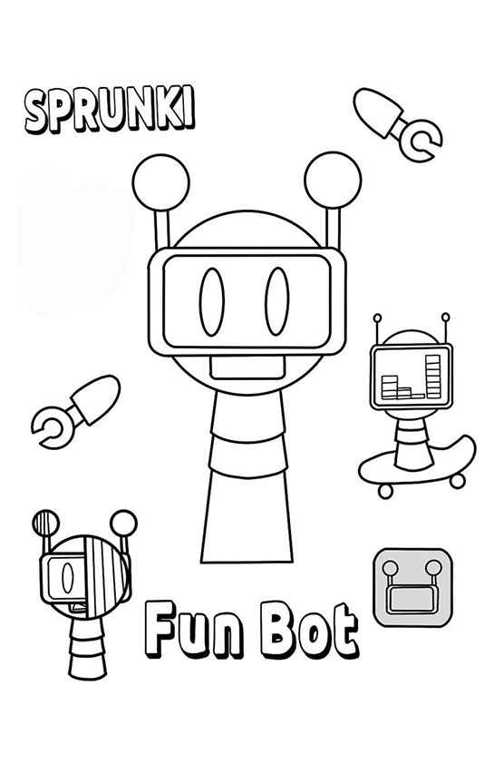 Sprunki Ausmalbilder 138