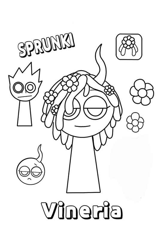 Sprunki Ausmalbilder 249