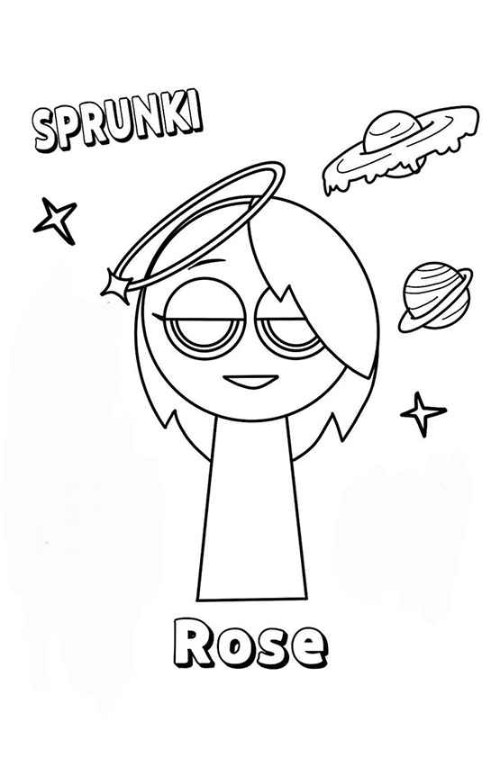 Sprunki Ausmalbilder 280