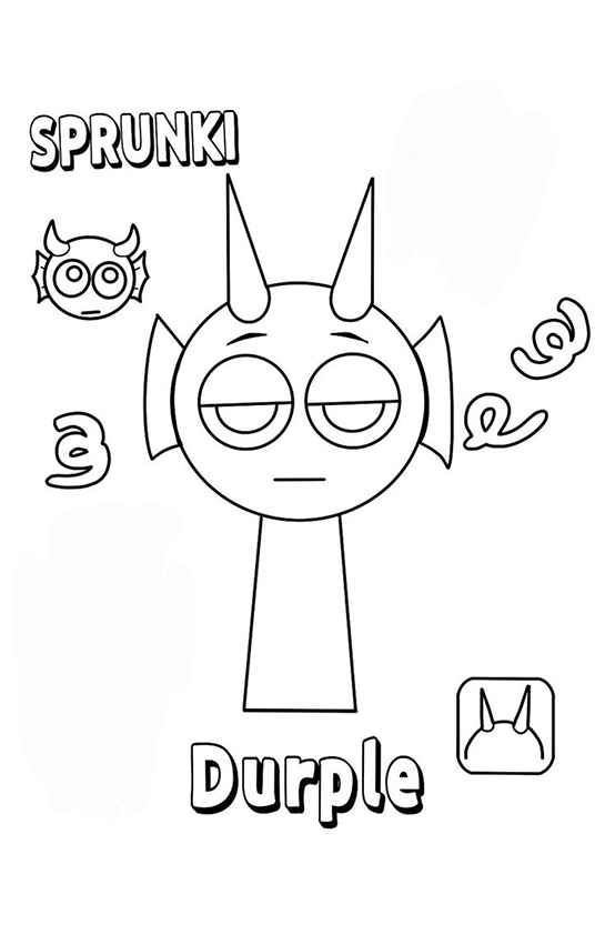 Sprunki Ausmalbilder 432
