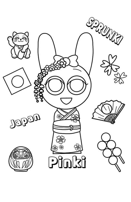 Sprunki Ausmalbilder 478