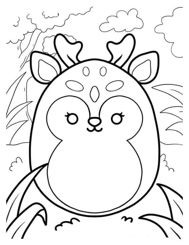 Squishmallow Ausmalbilder 429