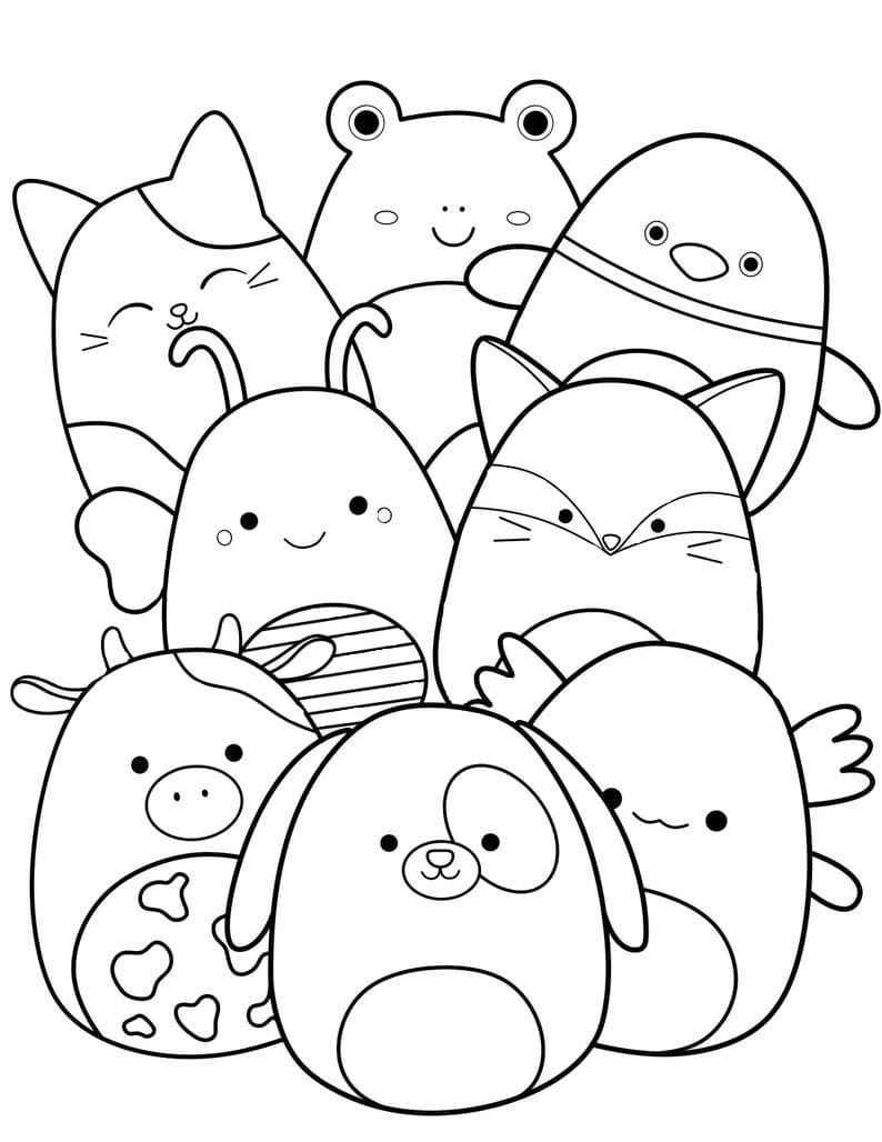 Squishmallow Ausmalbilder 615