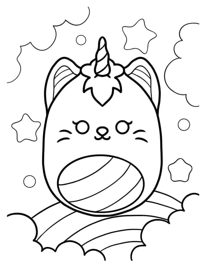 Squishmallow Ausmalbilder 995