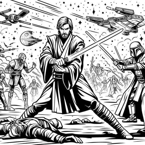 Star Wars Ausmalbilder 646