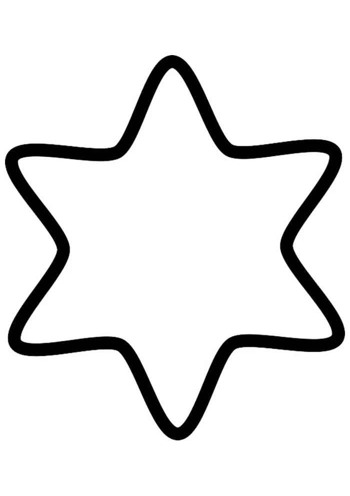 Sterne Ausmalbilder 089