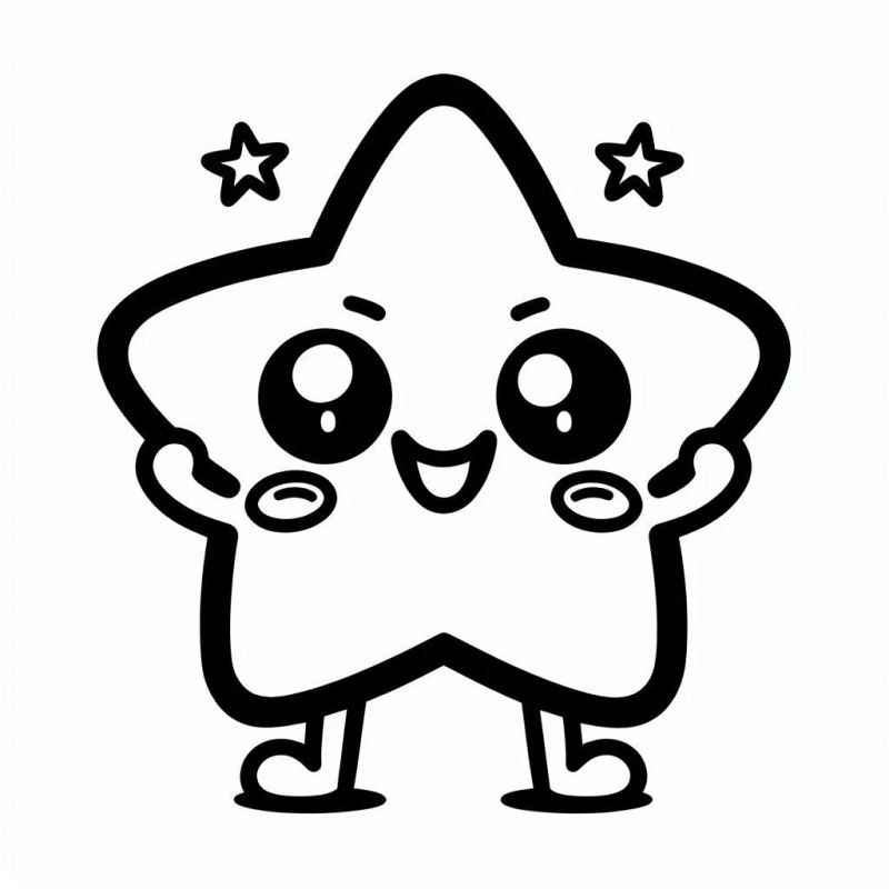 Sterne Ausmalbilder 115