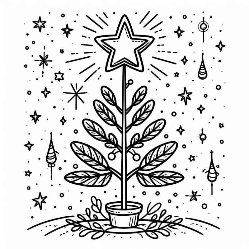 Sterne Ausmalbilder 516