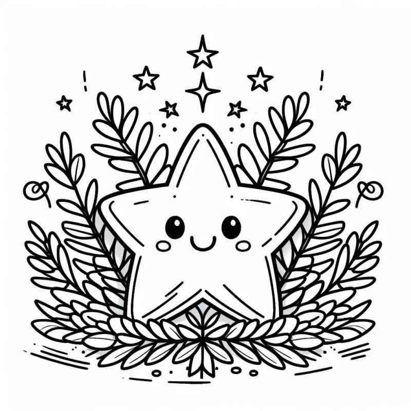 Sterne Ausmalbilder 647