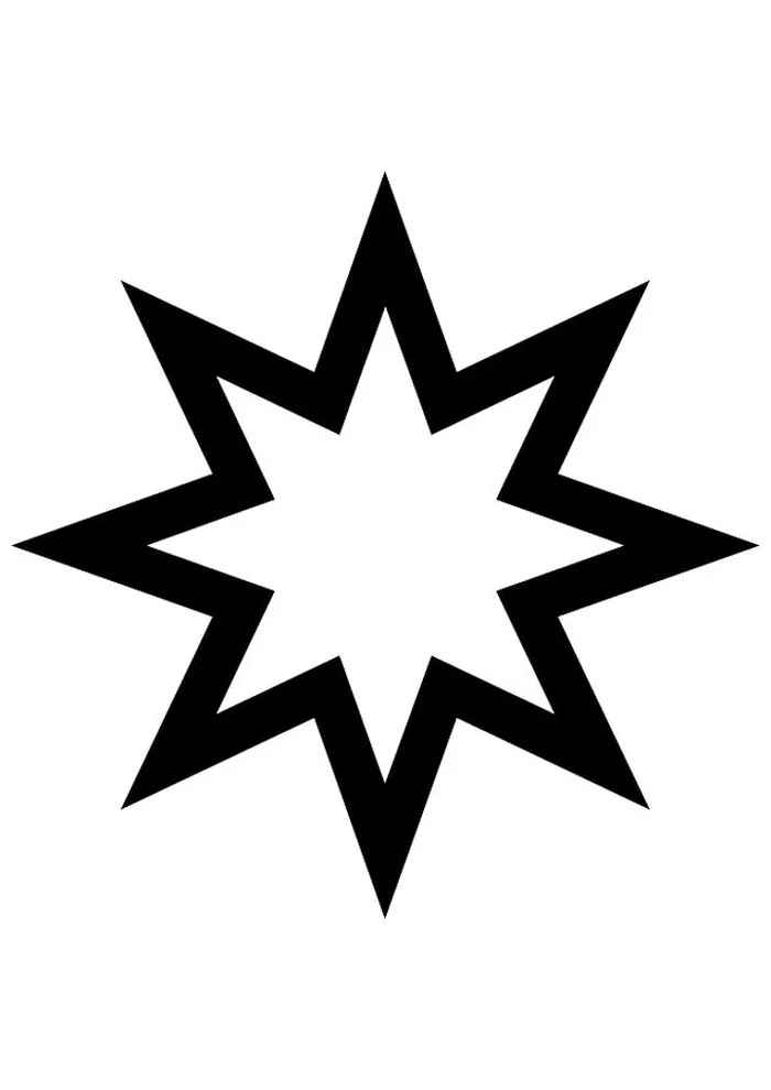 Sterne Ausmalbilder 838