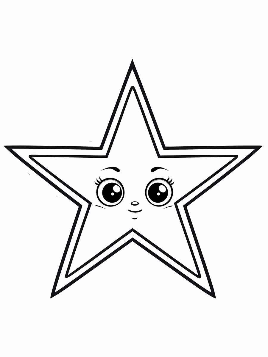 Sterne Ausmalbilder 979