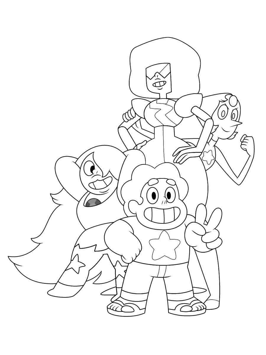 Steven Universe Ausmalbilder 985