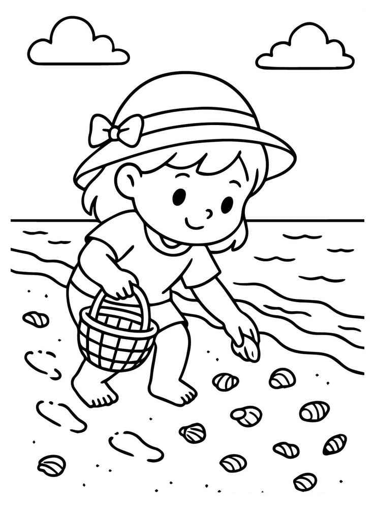 Strand Ausmalbilder 775