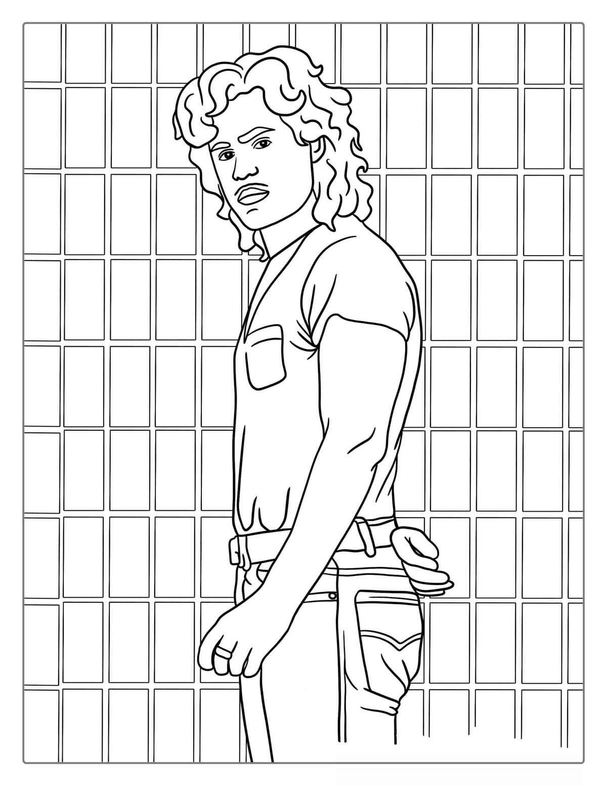 Stranger Things Ausmalbilder 195