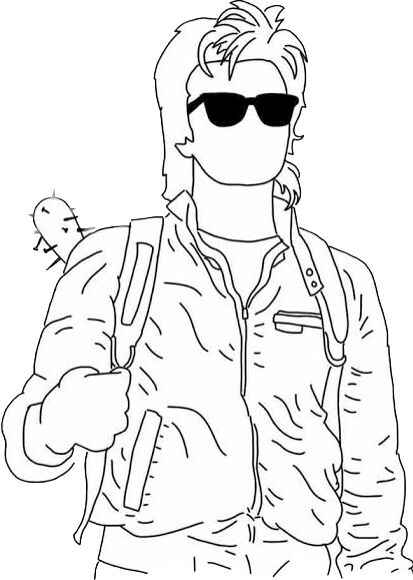 Stranger Things Ausmalbilder 680