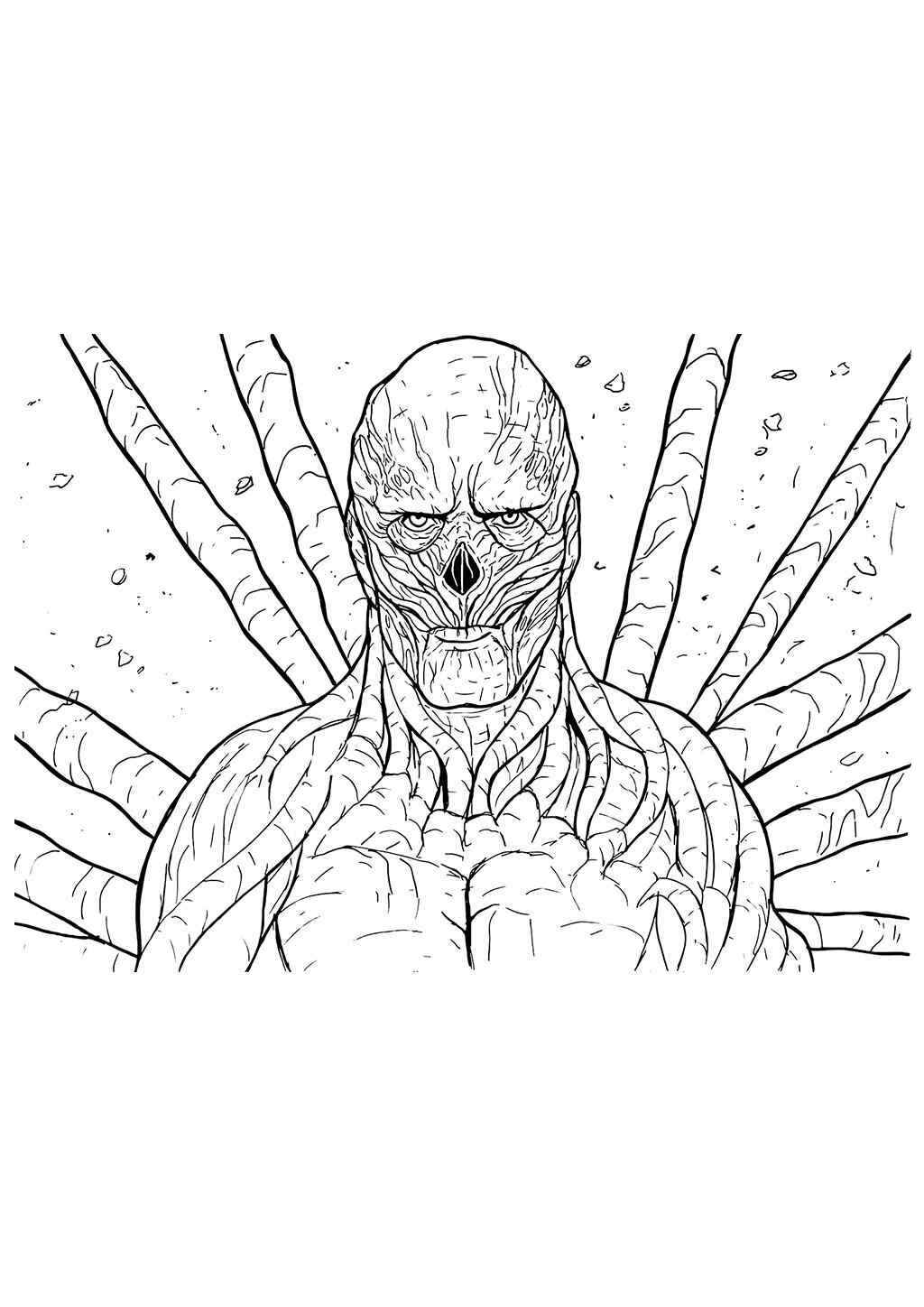 Stranger Things Ausmalbilder 782