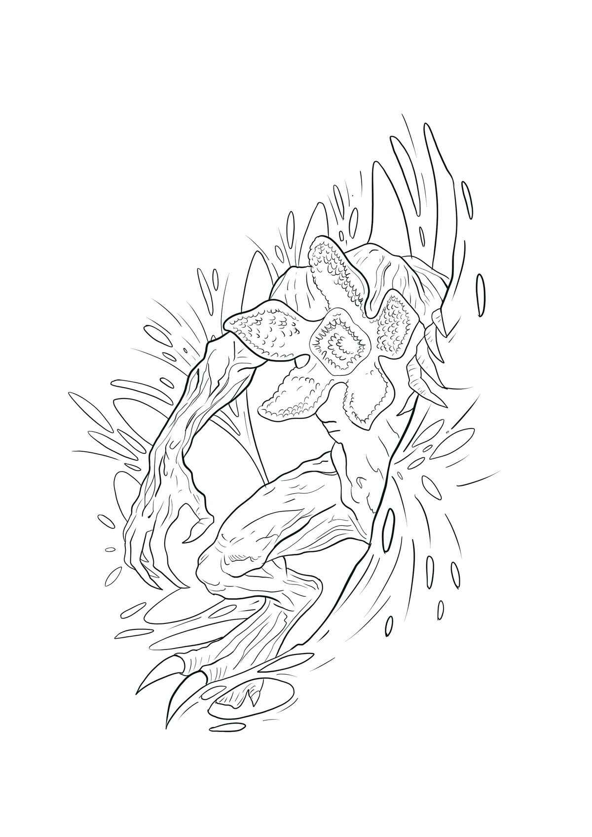 Stranger Things Ausmalbilder 951