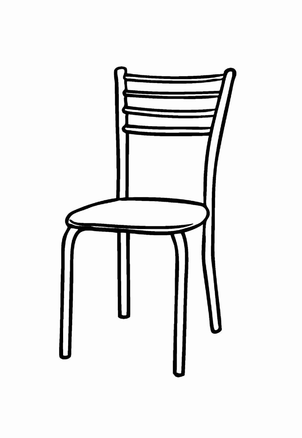 Stuhl Ausmalbilder 093