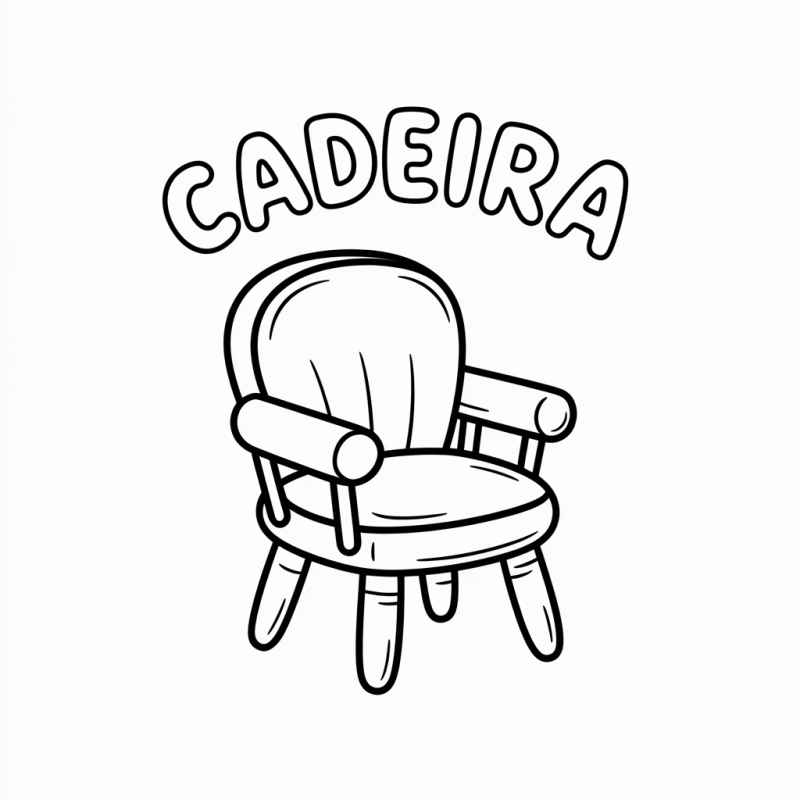 Stuhl Ausmalbilder 279