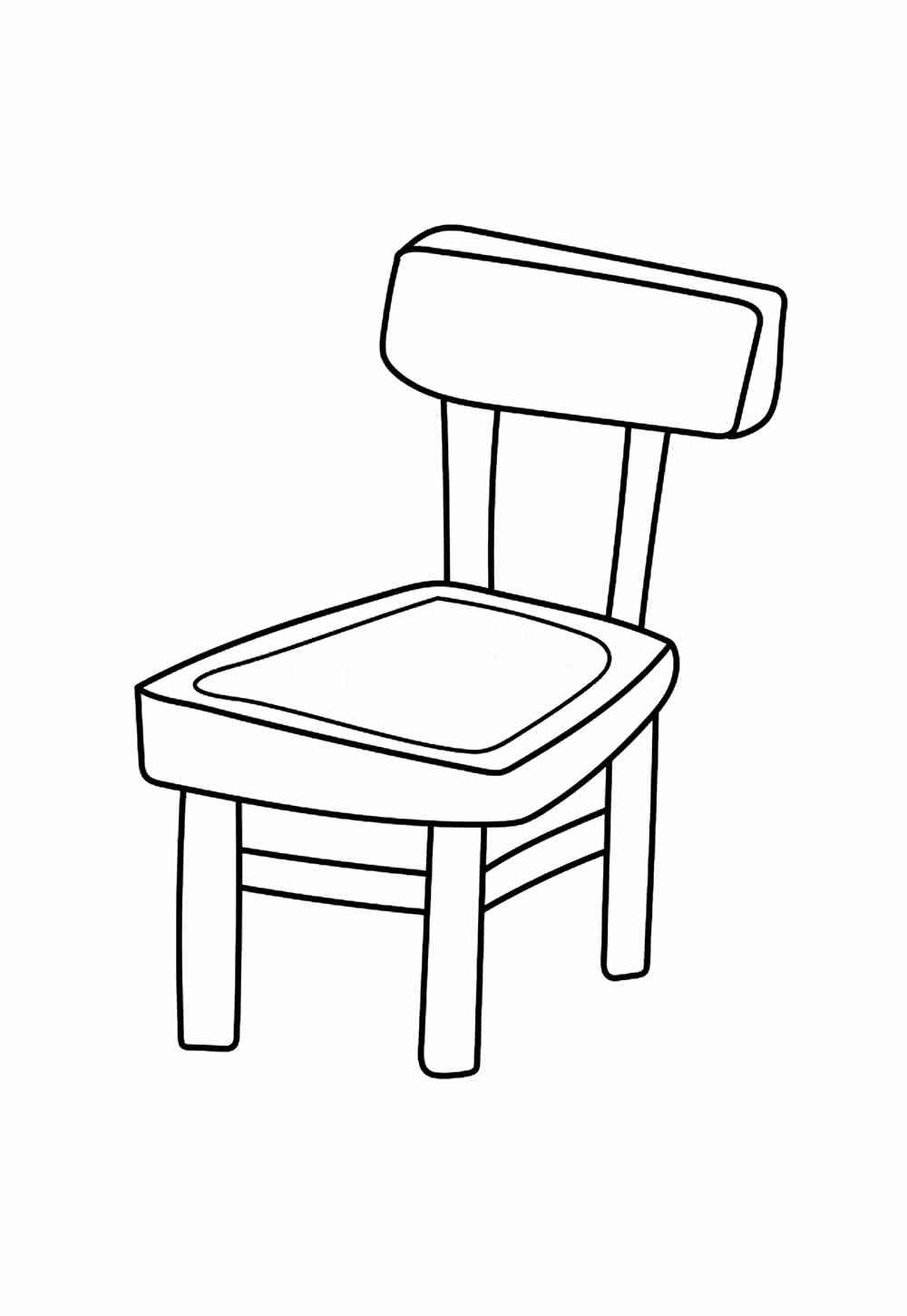 Stuhl Ausmalbilder 561