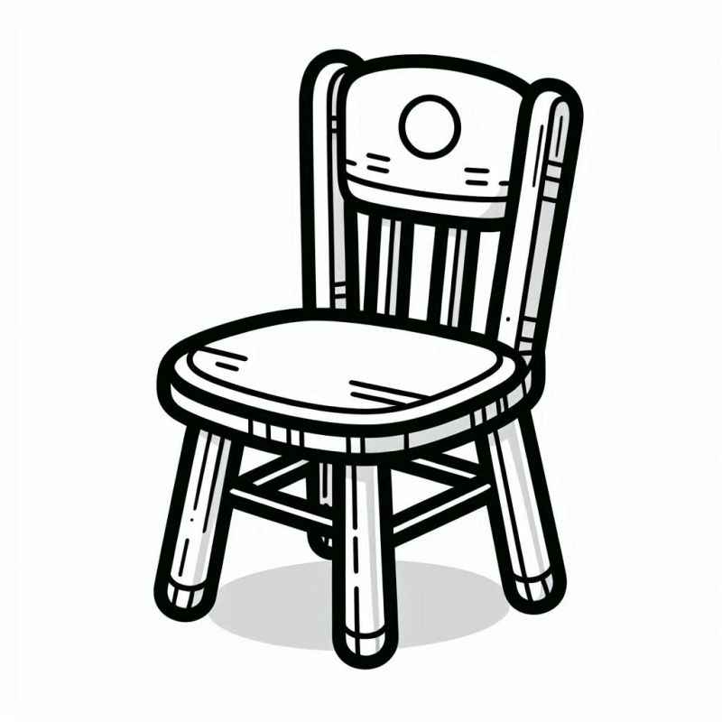 Stuhl Ausmalbilder 571