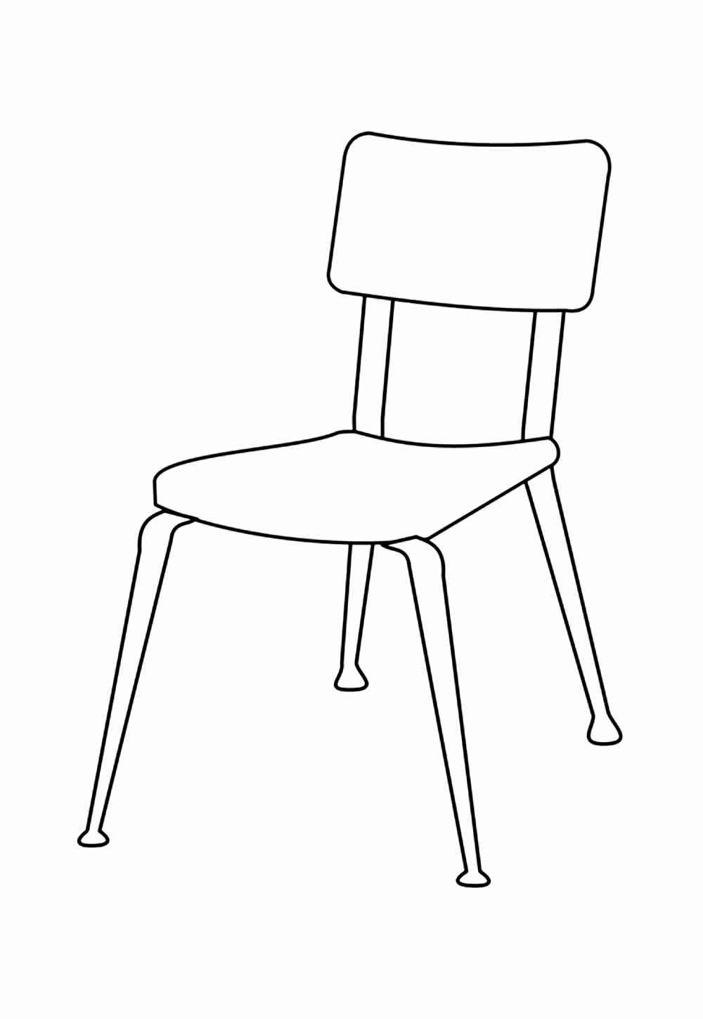 Stuhl Ausmalbilder 960