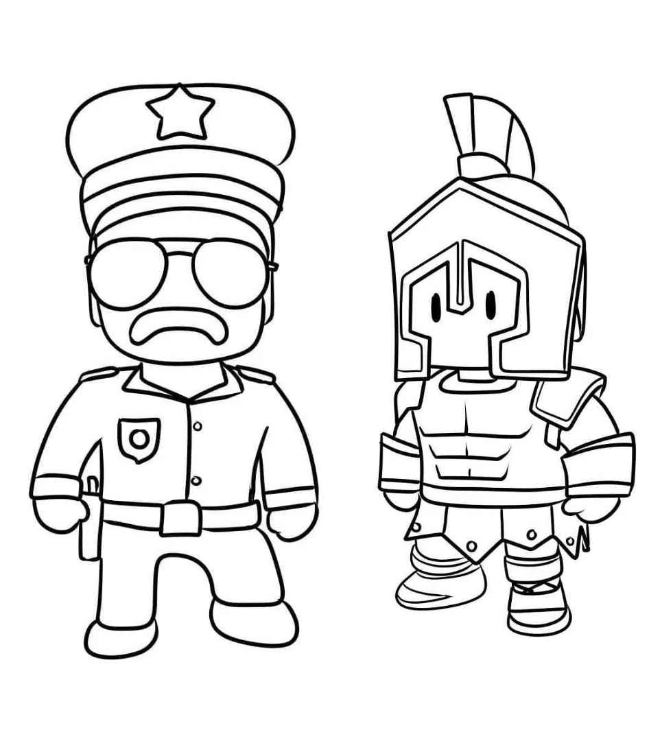 Stumble Guys Ausmalbilder 370