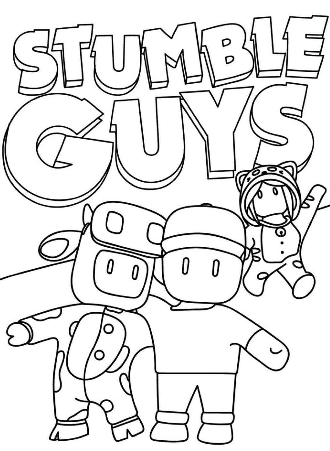 Stumble Guys Ausmalbilder 796