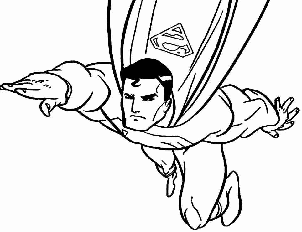 Superman Ausmalbilder 014