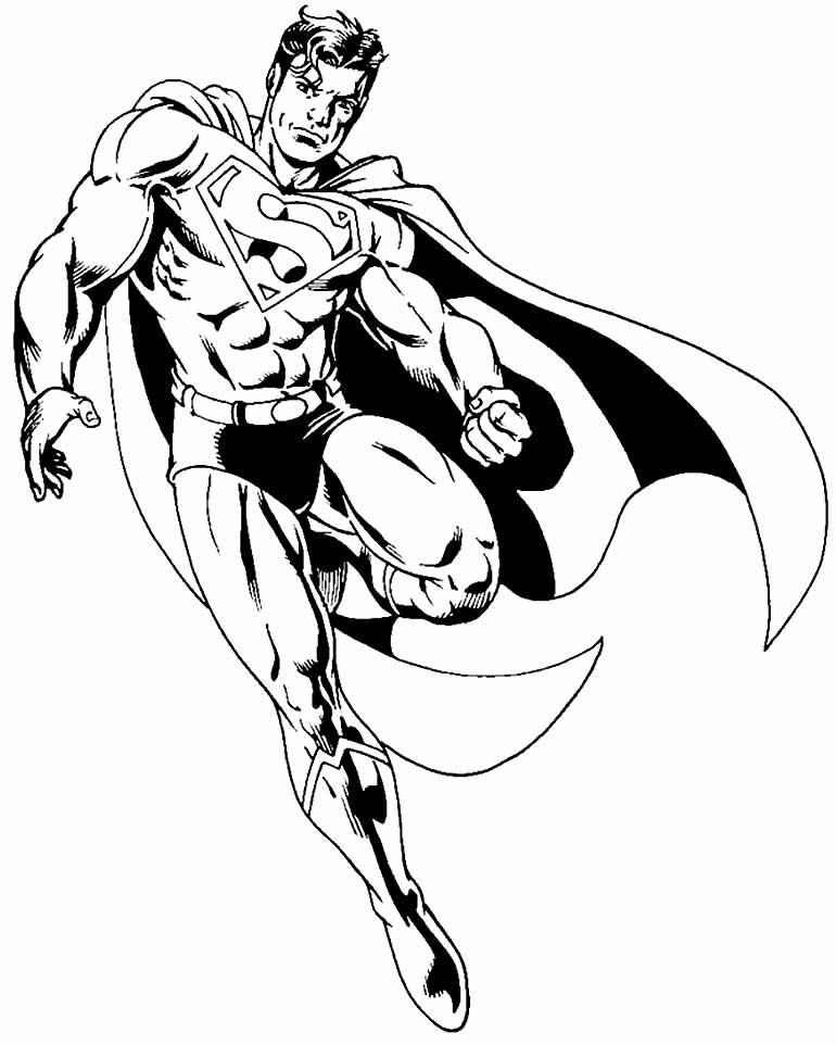 Superman Ausmalbilder 052