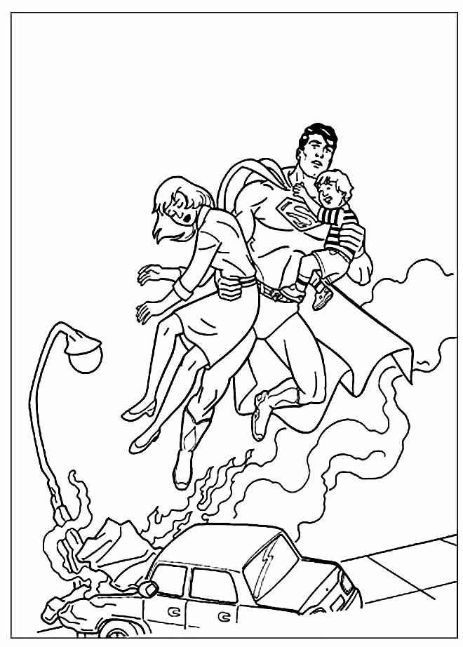 Superman Ausmalbilder 150