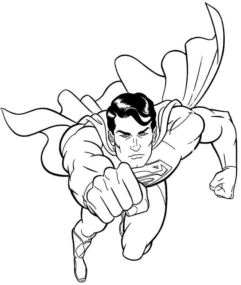 Superman Ausmalbilder 266